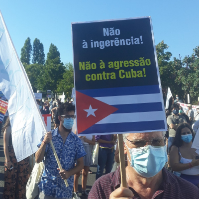 Solidariedade com a Revolução cubana em Lisboa - o que a comunicação social não mostrou_10
